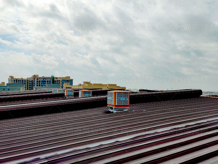 廣西大型門業廠房通風降溫案例 廣西大型門業廠房通風降溫案例