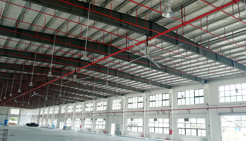 “扇機(jī)互補(bǔ)”通風(fēng)降溫方案的應(yīng)用--新建廠房 “扇機(jī)互補(bǔ)”通風(fēng)降溫方案的應(yīng)用--新建廠房